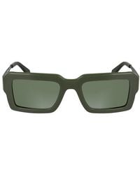 Calvin Klein - Verde Acetate Sunglass - Lyst