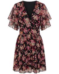 Trussardi - Black Polyester Dress - Lyst