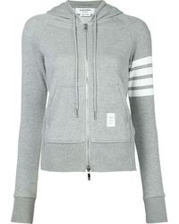 Thom Browne - 4-bar Stripe Hoodie - 36 Navy - Lyst
