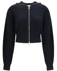 Max Mara - Black Wool Oves Aries Cardigan - Lyst
