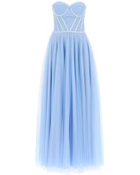 19:13 Dresscode - Maxi Tulle Bustier Gown - Lyst