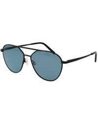 Serengeti - Black Plastic Sunglasses - Lyst
