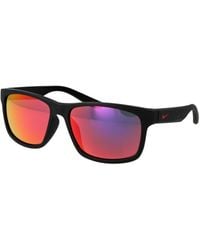 Nike - Black Plastic Sunglasses - Lyst