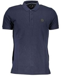Gianmarco Venturi - Blu Cotton Men Polo - Lyst