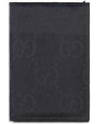 Gucci - Black Wool Oves Aries Scarf - Lyst