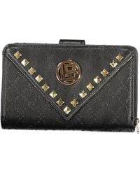Laura Biagiotti - Black Polyurethane Wallet - Lyst