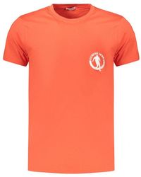 Bikkembergs - Orange Cotton Men's T - Lyst