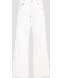 Jacquemus - Off White Regenerative Cotton Le De Nimes Large Jeans - Lyst