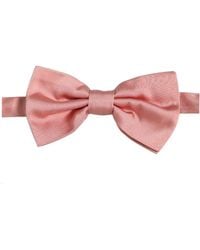 Dolce & Gabbana - Men Light Pink 100% Silk Adjustable Neck Papillon Bow Tie - Lyst