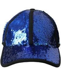 Dolce & Gabbana - Royal Sequin Baseball Hat - Lyst