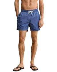 GANT - Blue Recycled Polyamide Swim Shorts - Lyst