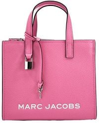 Marc Jacobs - Mini Grind Pink Leather Crossbody Bag Purse - Lyst