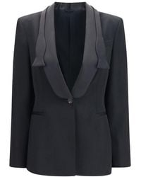 Brunello Cucinelli - Black Wool Oves Aries Full - Lyst