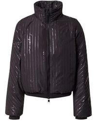 ARMANI EXCHANGE - Black Polyester Jackets & Coat - Lyst