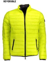 U.S. POLO ASSN. - Yellow Nylon Men's Jacket - Lyst