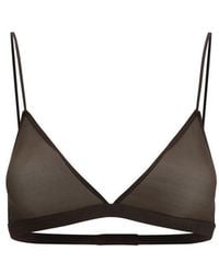 Calvin Klein - Brown Nylon Bra - Lyst