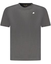 K-Way - Black Cotton Mens T-shirt - S - Lyst