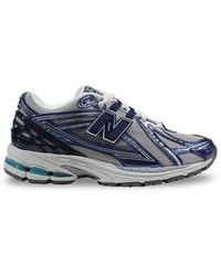 New Balance - Bicolor Synthetic Athletic Sneakers - Lyst