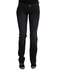 CoSTUME NATIONAL - Dark Cotton Slim Fit Jeans - Lyst