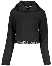 Calvin Klein - Sleek Hooded Technical Sweatshirt - Lyst