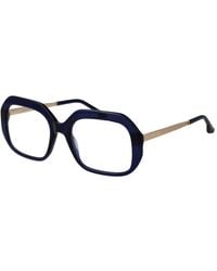 Sandro - Blue Acetate Glasses (frames) - Lyst