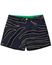 Bottega Veneta - Blue Polyamide Swim Short - Lyst