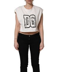 Dolce & Gabbana - Sleeveless Tops - Lyst