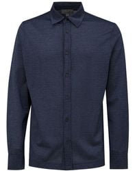 Canali - Cotton Shirt - Lyst