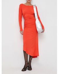 Patrizia Pepe - Acetate Casual Dress - Lyst