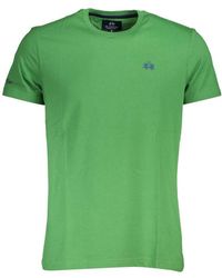 La Martina - Cotton T-Shirt - Lyst