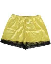 Dolce & Gabbana - Satin Silk Mid Waist Underwear Shorts Co+05+Pa+Se - Lyst