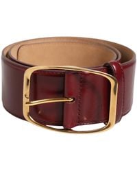 Dolce & Gabbana - Wide Leather Belt - Lyst