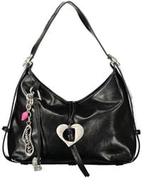 Desigual - Nero Polyurethane 's Bag With Adjustable Shoulder Handle - Lyst