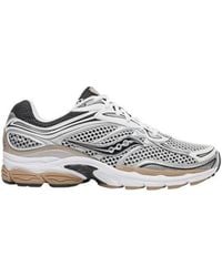 Saucony - Beige Synthetic Athletic Sneakers - Lyst