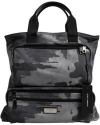 Dolce & Gabbana - Camo Cotton Multiple Compartments Tote Bag - Lyst