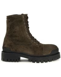 Balenciaga - Bicolor Calf Leather Bos Taurus Lace - Lyst
