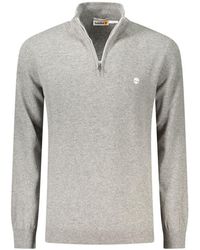 Timberland - Quarter Zip Long Sleeve Sweater - Lyst