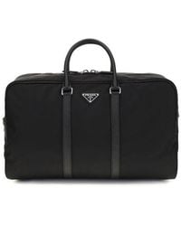 Prada - Recycled Polyamide Luggage And Travel Bag - Lyst