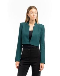 Patrizia Pepe - Brown Polyester Blazer - Lyst