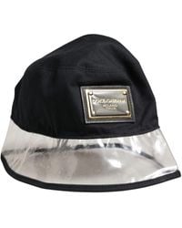 Dolce & Gabbana - Cotton Plastic Fisherman Bucket Capello Hat Polyurethane - Lyst