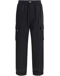 Fendi - Black Polyamide Cargo Pants - Lyst