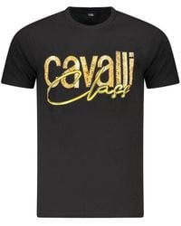 Roberto Cavalli - Logo Tee - Lyst