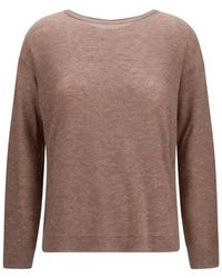 Fabiana Filippi - Brown Wool Oves Aries Sweatshirt - Lyst