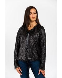 Gas - Black Polyamide Blazer - Lyst