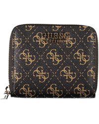 Guess - Chic Wallet With Secure Zip Closure - Lyst
