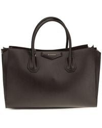 Givenchy - Brown Calf Leather Bos Taurus Handbag - Lyst