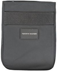 Tommy Hilfiger - Black Polyester Men's Shoulder Bag - Lyst