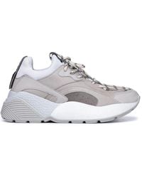 Stella McCartney - Eclypse Alter Faux Suede Sneakers - Lyst