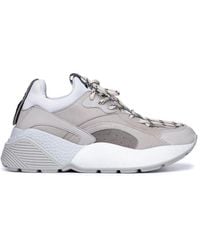 Stella McCartney - Eclypse Alter Faux Suede Sneakers - Lyst