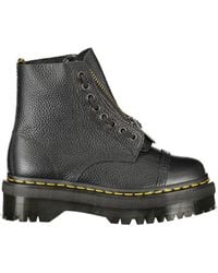 Dr. Martens - Black Polyester Ankle - Lyst